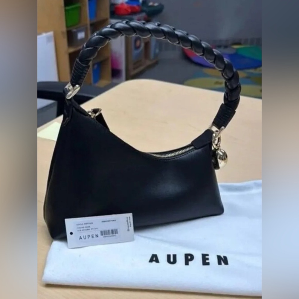 Aupen Nirvana Noir Calfskin Bag